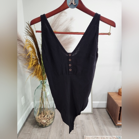 Free People Tops - Free People Viscose Tank Bodysuit sz M